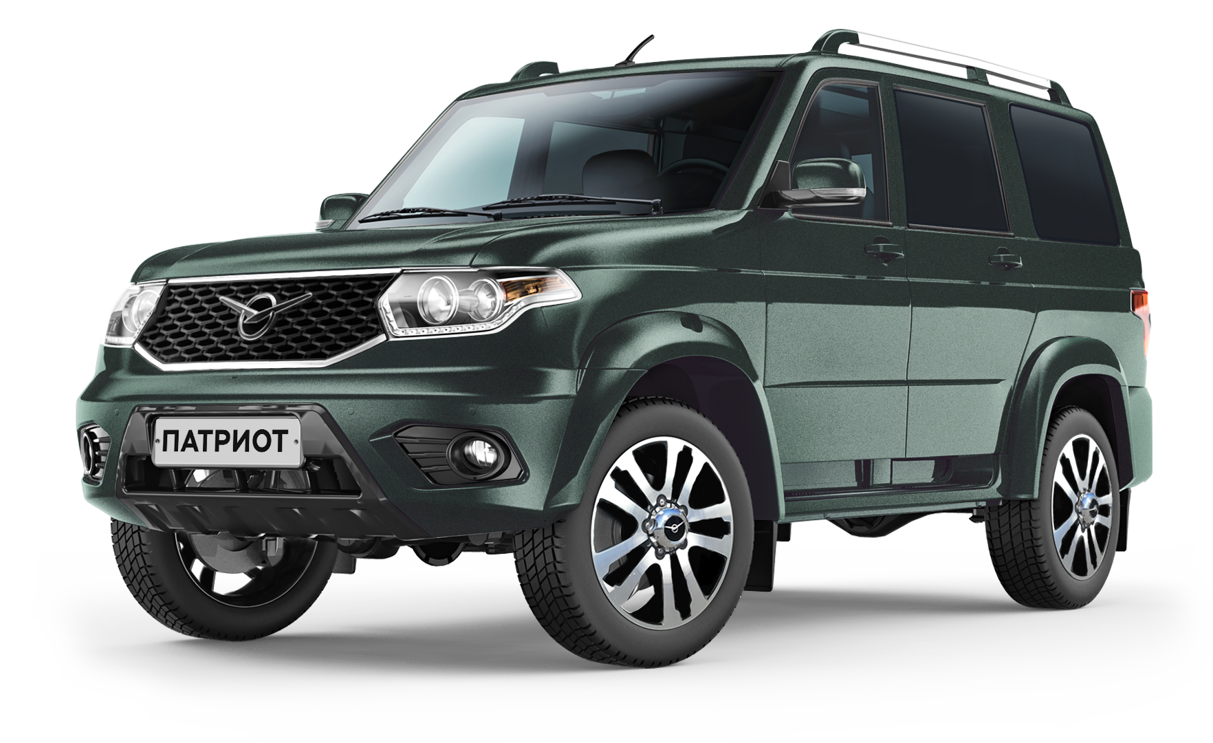 УАЗ Патриот МКПП - Темно-зеленый металлик